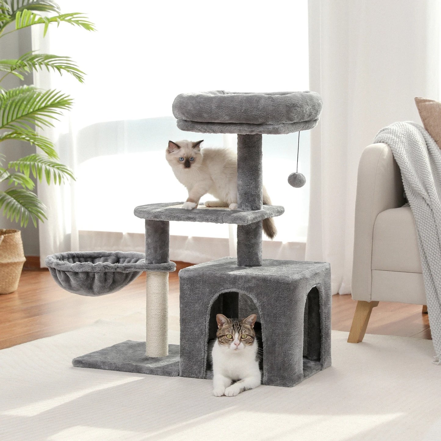 CozyCats 31" Mini Cat Tree Condo