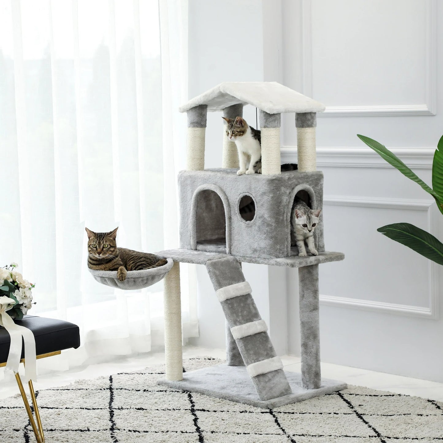 CozyCats 46" Cat Tree Tower
