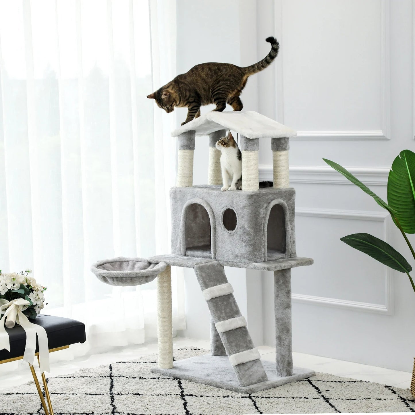 CozyCats 46" Cat Tree Tower