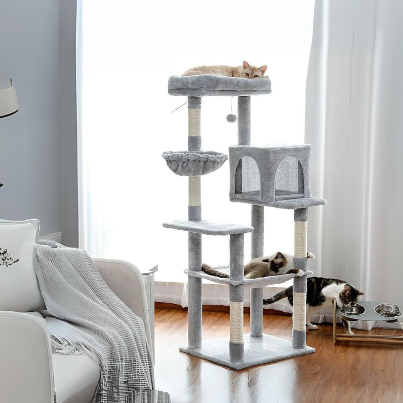 CozyCats 56" Cat Tree Tower