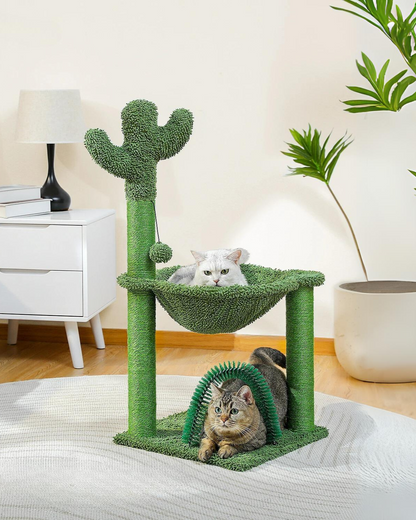 CozyCats " Cactus Cat Scratcher Condo