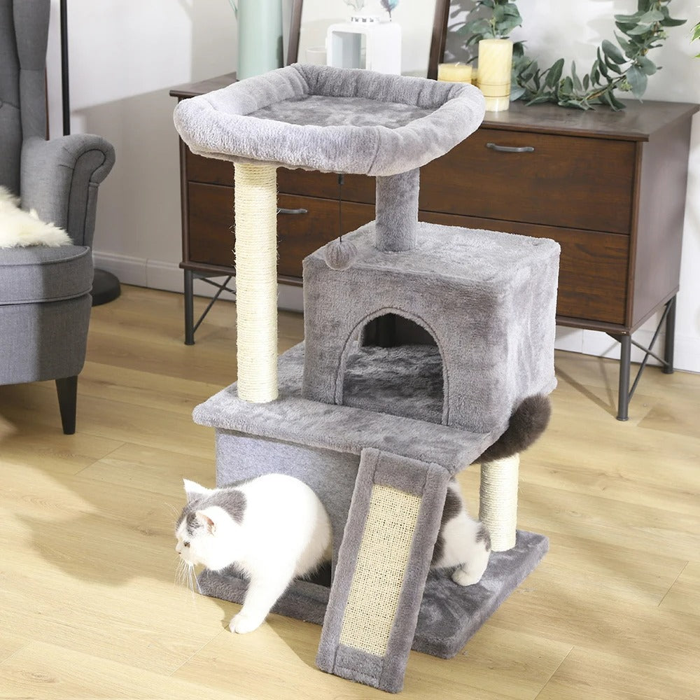 CozyCats 34" Mini Cat Tree Condo