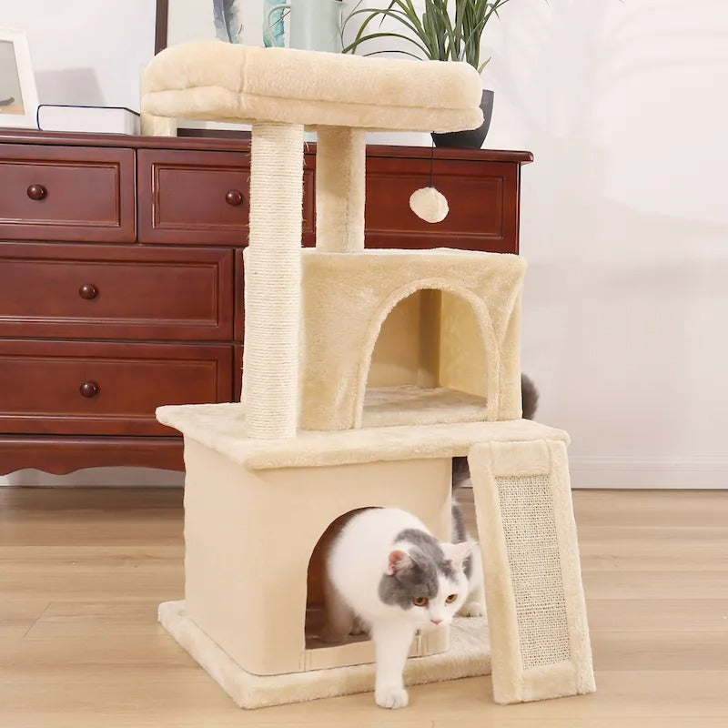 CozyCats 34" Mini Cat Tree Condo