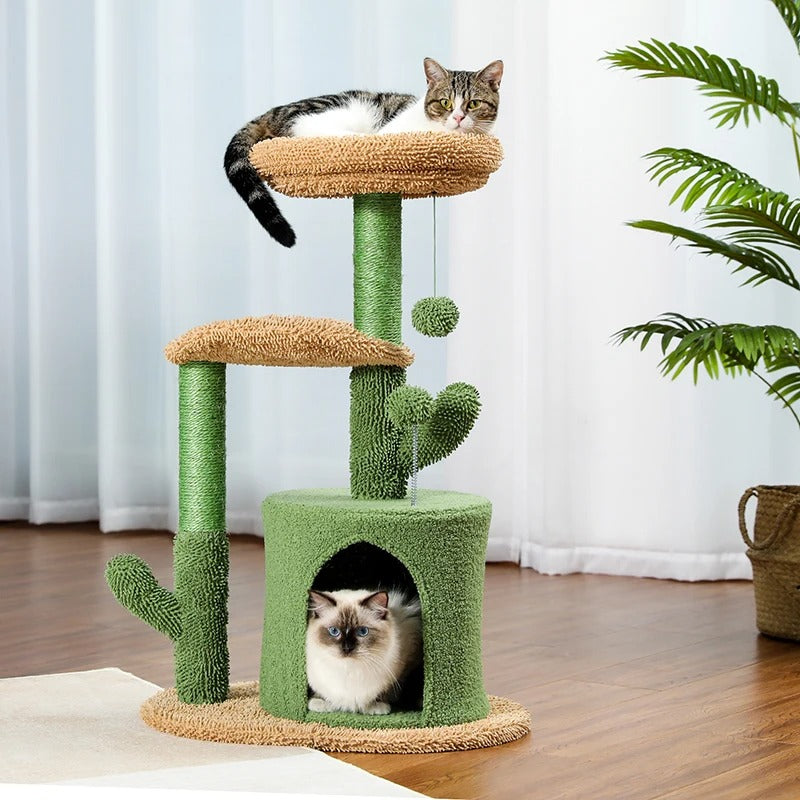 CozyCats 33" Small Cactus Cat Condo