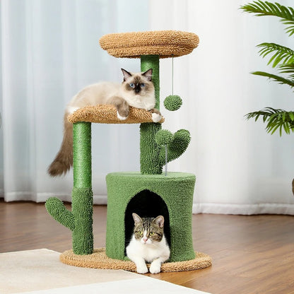 CozyCats 33" Small Cactus Cat Condo