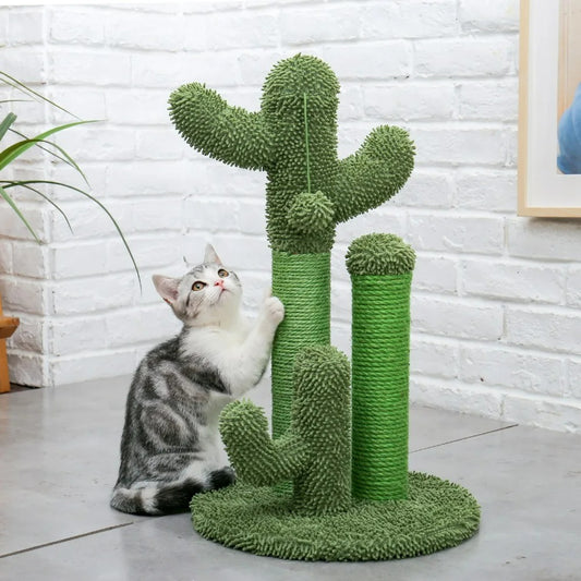 CozyCats 21"-27" Cactus Cat Scratcher