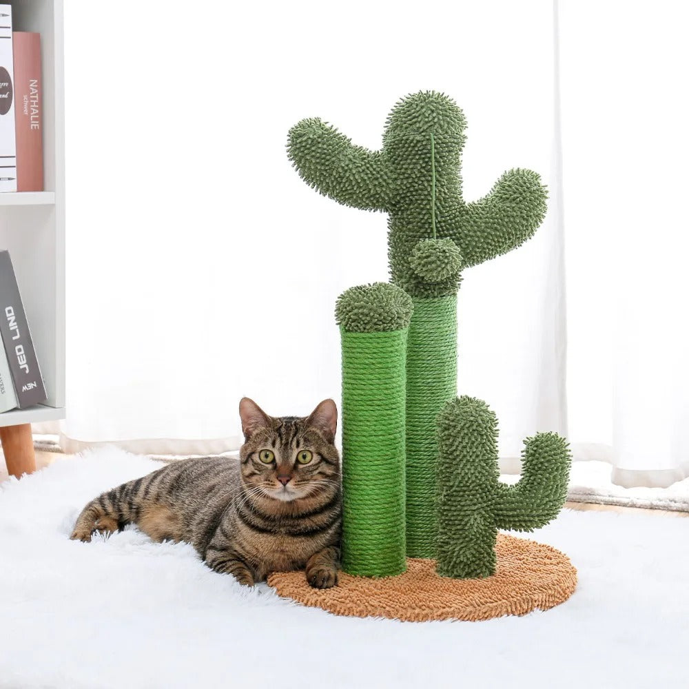 CozyCats 21"-27" Cactus Cat Scratcher